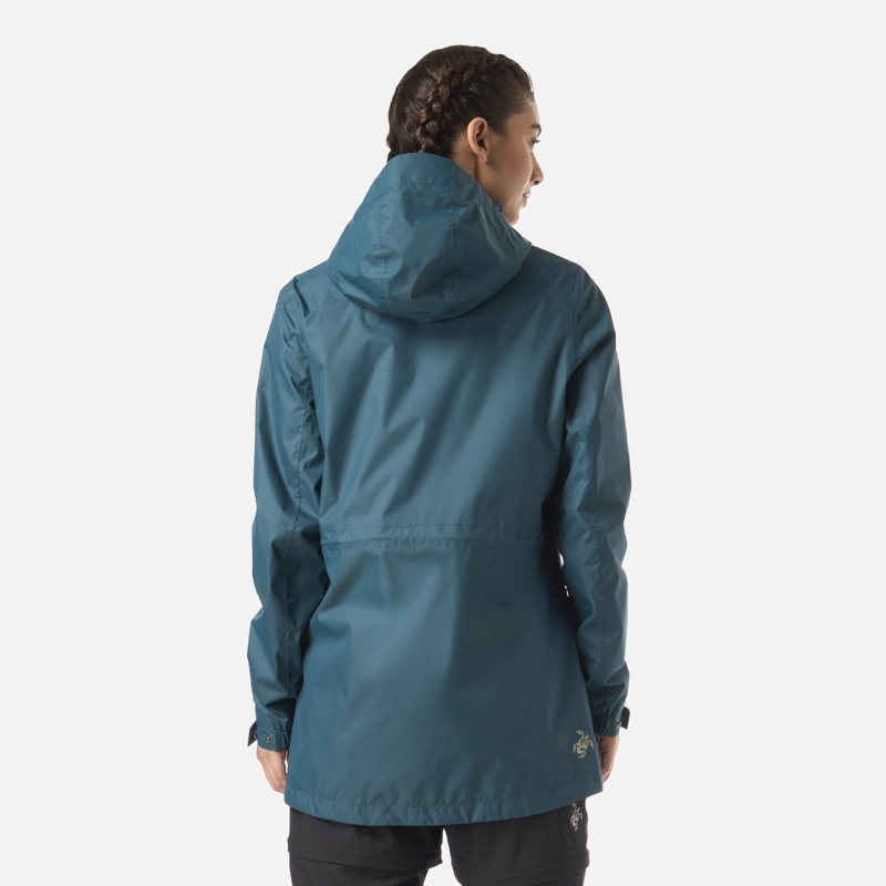 CHAQUETA MUJER KAUAI PETROLEO OSCURO HAKA HONU V26 - 3