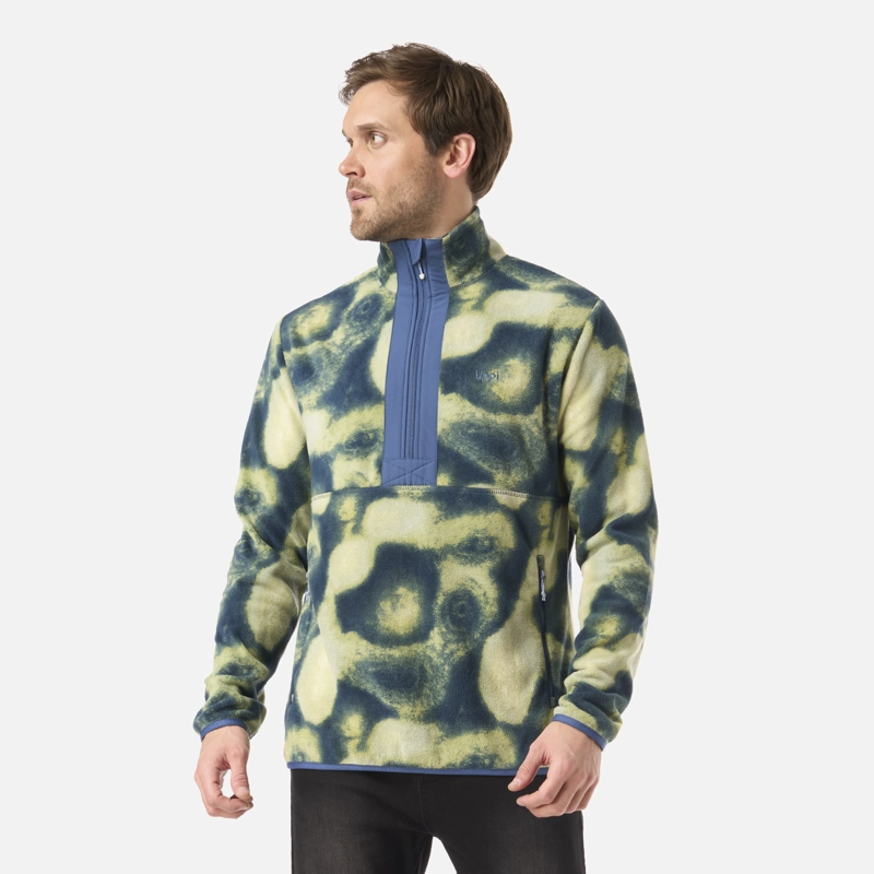POLAR HOMBRE SOFTCORE THERM-PRO JACKET PRINT AZUL LIPPI - 1
