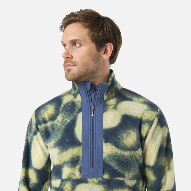 POLAR HOMBRE SOFTCORE THERM-PRO JACKET PRINT AZUL LIPPI - 4