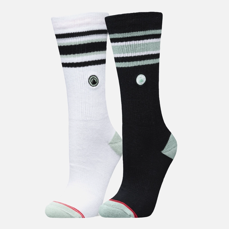 CALCETINES MUJER DUO TRAVEL WALK CLASSIC BLANCO GRAFITO LIPPI V26 - 1