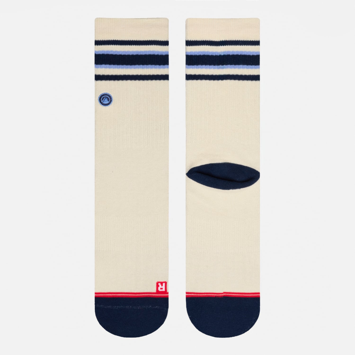 CALCETINES MUJER DUO TRAVEL WALK CLASSIC MARFIL AZUL MARINO LIPPI V26 - 2