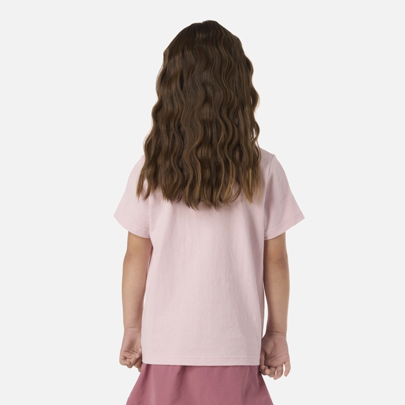 POLERA NIÑA LOGO LIPPI T-SHIRT ROSA CLARO LIPPI - 3