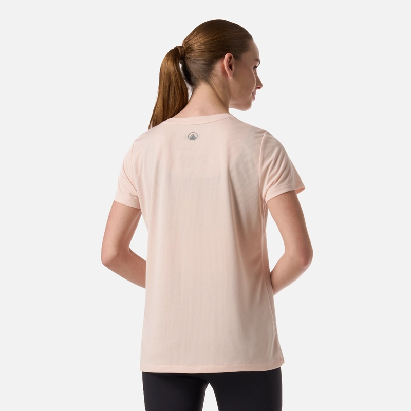 POLERA MUJER CORE Q-DRY T-SHIRT DAMASCO LIPPI - 3