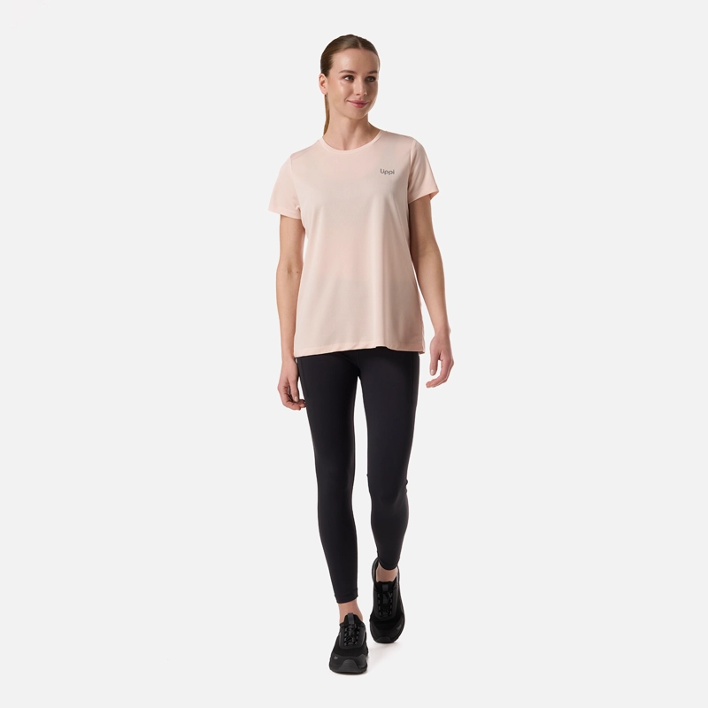 POLERA MUJER CORE Q-DRY T-SHIRT DAMASCO LIPPI - 6