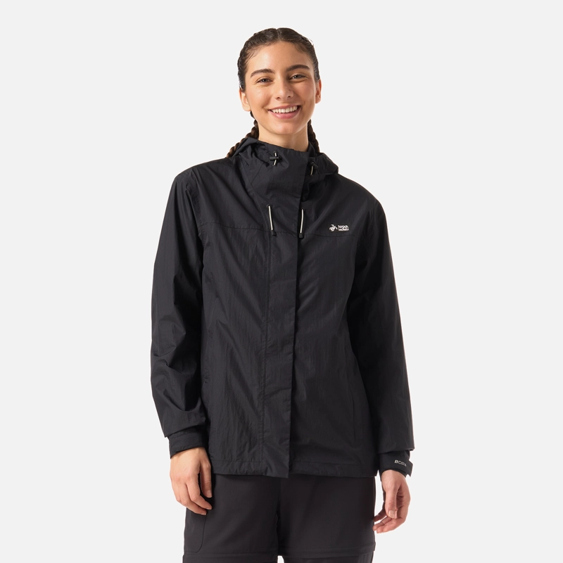 CHAQUETA MUJER PETRICOR NEGRO HAKA HONU - 1