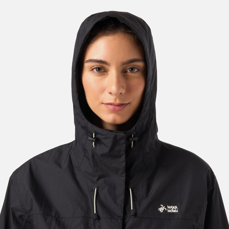 CHAQUETA MUJER PETRICOR NEGRO HAKA HONU - 4