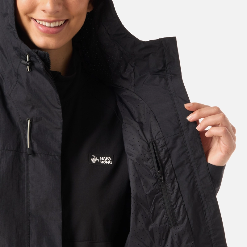CHAQUETA MUJER PETRICOR NEGRO HAKA HONU - 7