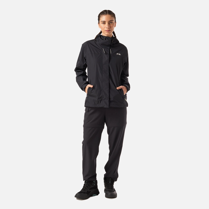 CHAQUETA MUJER PETRICOR NEGRO HAKA HONU - 8