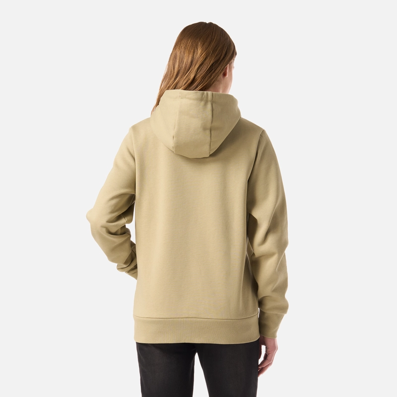 POLERON MUJER ULMO FULL ZIP HOODY SWEATSHIRT VERDE OLIVA LIPPI - 3