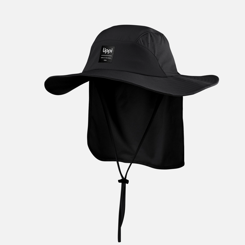 SOMBRERO DETACHABLE QUEPI HAT NEGRO LIPPI - 1