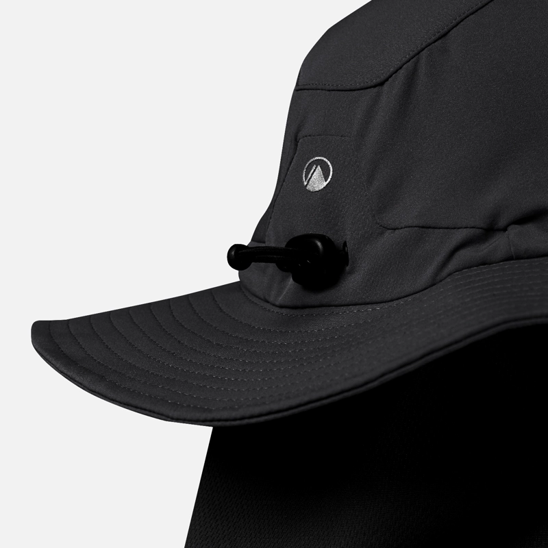 SOMBRERO DETACHABLE QUEPI HAT NEGRO LIPPI - 3