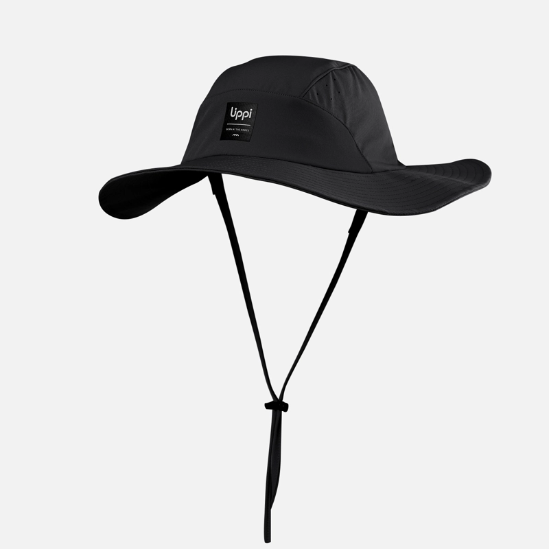 SOMBRERO DETACHABLE QUEPI HAT NEGRO LIPPI - 4
