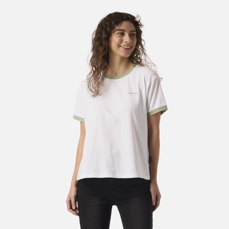 POLERA MUJER COSAS EXTRANAS BLANCO HAKA HONU - 1