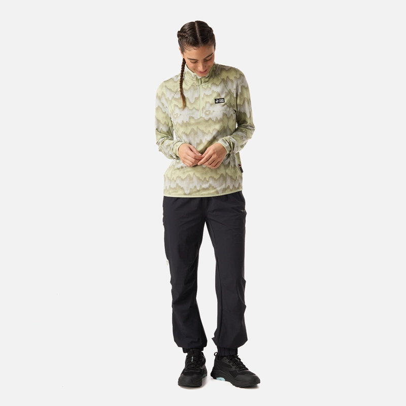 POLERON MUJER TAINA PRINT MENTA HAKA HONU - 5