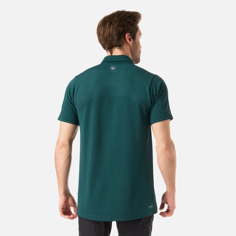 POLERA HOMBRE B-CLASSIC SEAMLESS POLO TURQUESA LIPPI V26 - 3