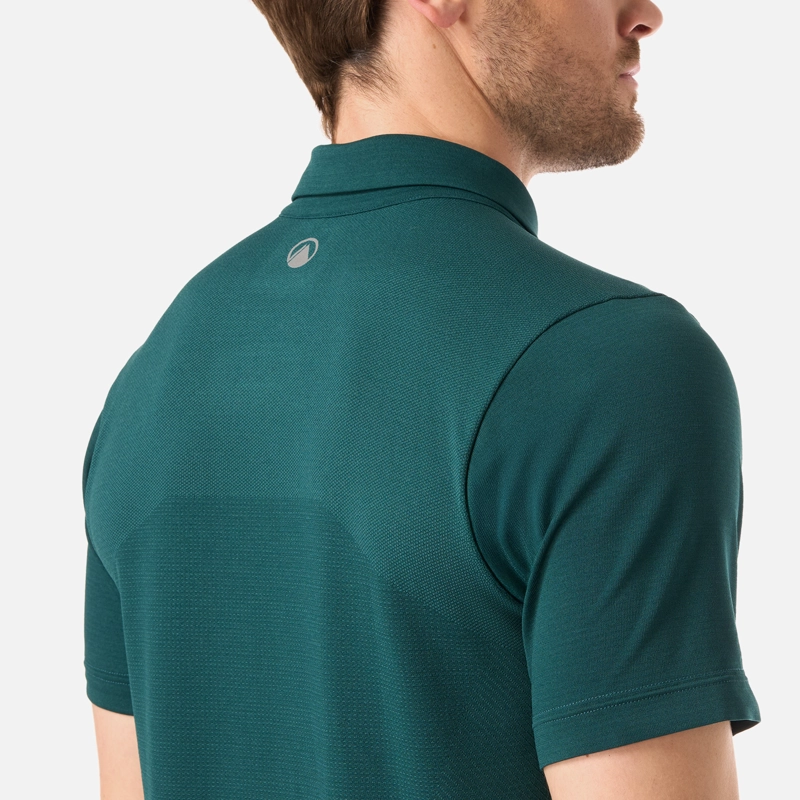POLERA HOMBRE B-CLASSIC SEAMLESS POLO TURQUESA LIPPI V26 - 5