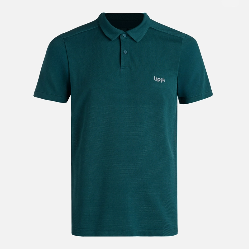POLERA HOMBRE B-CLASSIC SEAMLESS POLO TURQUESA LIPPI V26 - 7