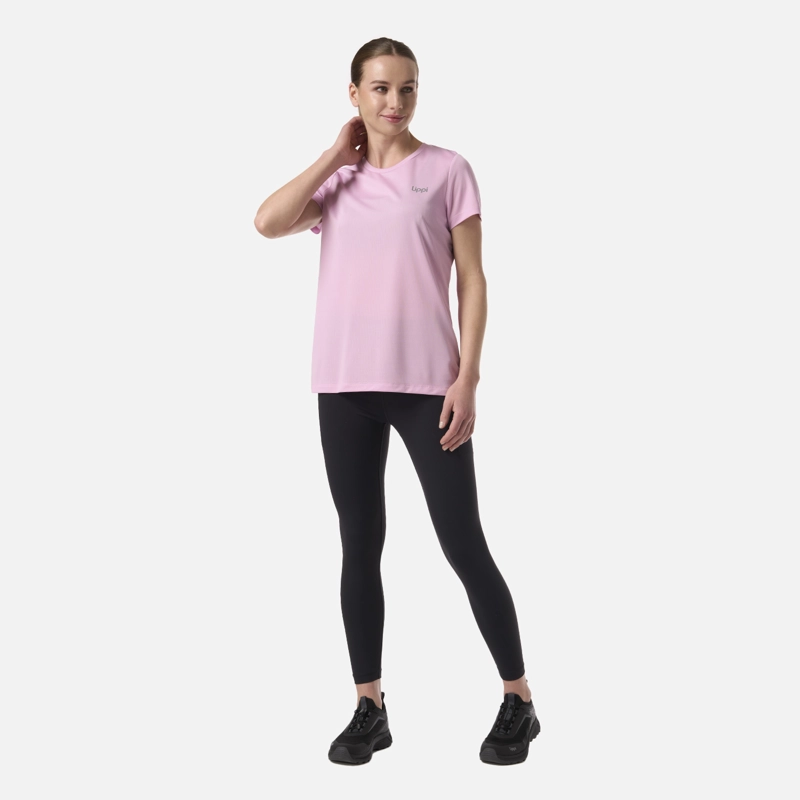 POLERA MUJER CORE Q-DRY T-SHIRT ROSA LIPPI - 6
