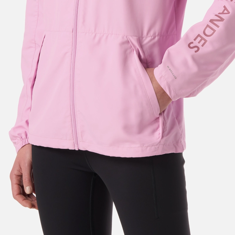 CHAQUETA MUJER NIGHTFALL WINDBREAKER HOODY JACKET ROSA LIPPI - 5