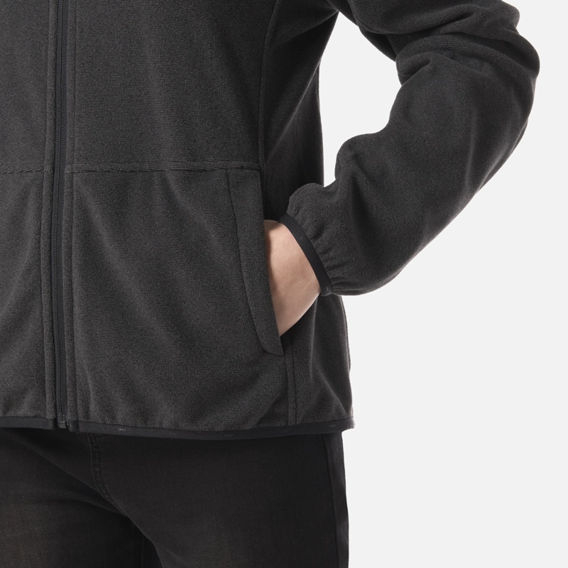POLAR MUJER STRIPES NANO-F FULL ZIP HOODY NEGRO LIPPI - 5