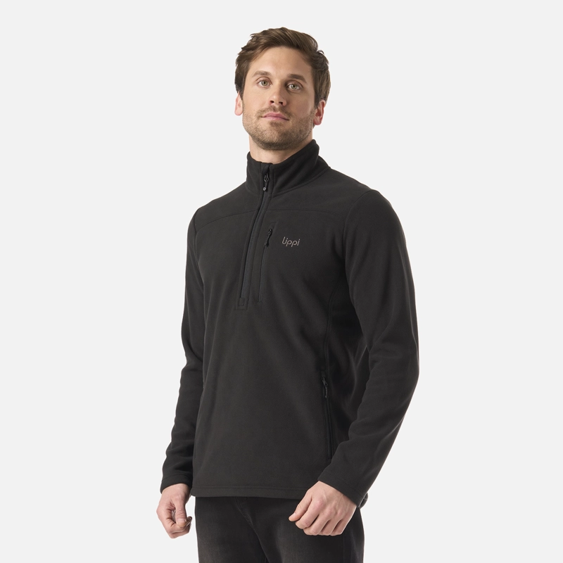 POLAR HOMBRE PAICAVI THERM-PRO 1/4 ZIP JACKET NEGRO LIPPI - 2