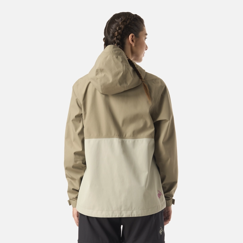 CHAQUETA MUJER VIENTO NORTE 14 ZIP VERDE OLIVA HAKA HONU - 3