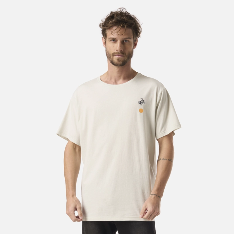 HAKA HONU POLERA HOMBRE EL CUERNUDO MENTA CLARO  HAKA HONU