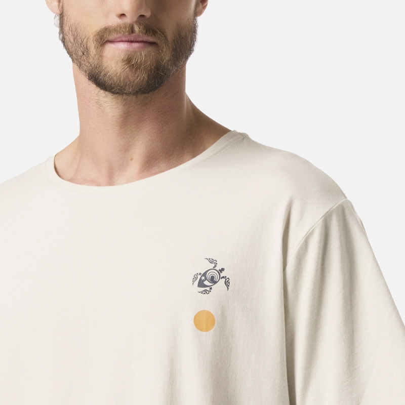 POLERA HOMBRE EL CUERNUDO MENTA CLARO  HAKA HONU - 4