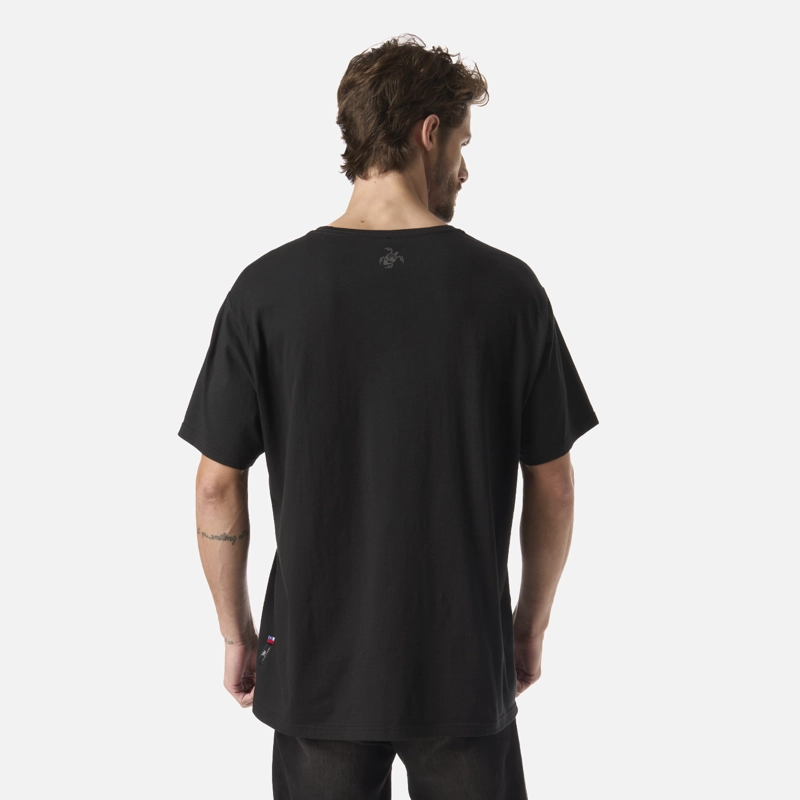 POLERA HOMBRE LOGO NEGRO HAKA HONU - 3