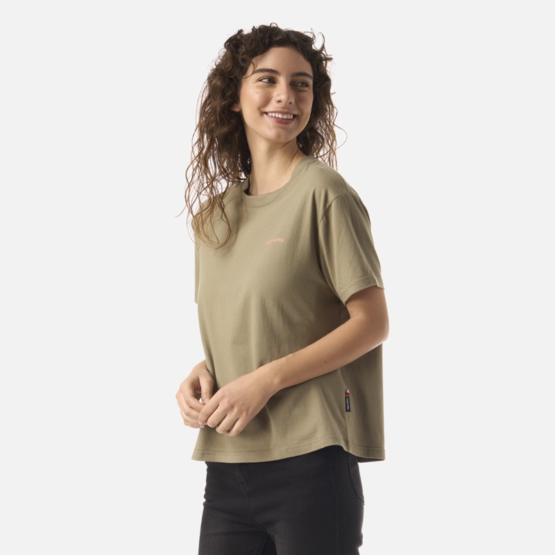 POLERA MUJER POLO VERDE OLIVA HAKA HONU - 2