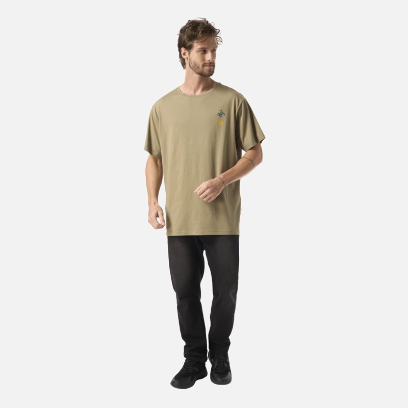 POLERA HOMBRE EL CUERNUDO VERDE OLIVA HAKA HONU - 6
