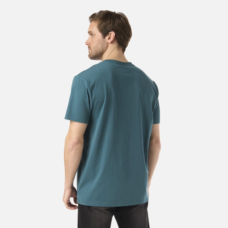 POLERA HOMBRE LOGO LIPPI FRONT PRINT T-SHIRT PETROLEO OSCURO LIPPI - 3