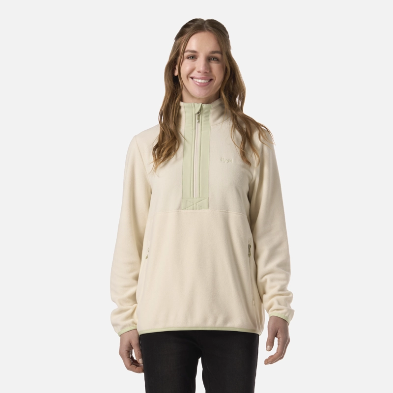 POLAR MUJER SOFTCORE THERM-PRO JACKET CREMA LIPPI - 1