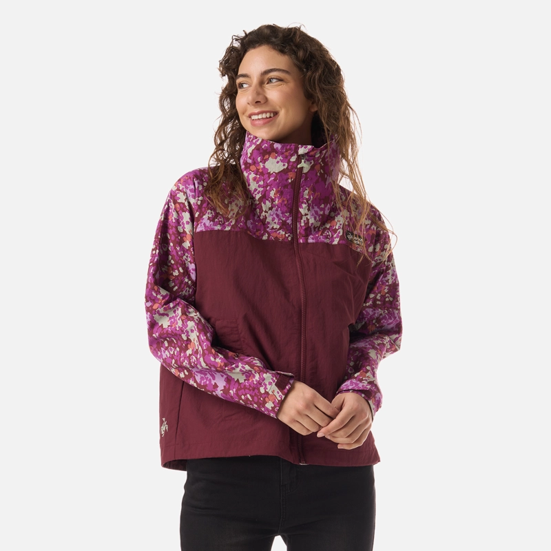 CHAQUETA MUJER HIJA DEL VIENTO BURDEO HAKA HONU - 1