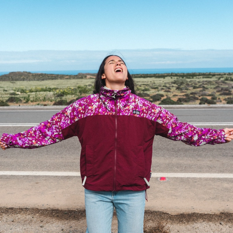 CHAQUETA MUJER HIJA DEL VIENTO BURDEO HAKA HONU - 9