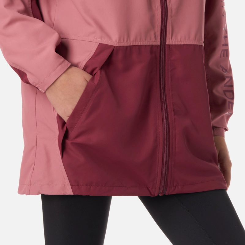 CHAQUETA TEEN GIRL NIGHTFALL WINDBREAKER HOODY JACKET ROSA OSCURO LIPPI - 5