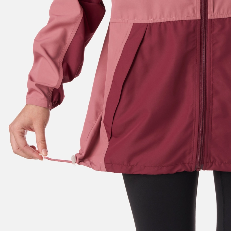 CHAQUETA TEEN GIRL NIGHTFALL WINDBREAKER HOODY JACKET ROSA OSCURO LIPPI - 6