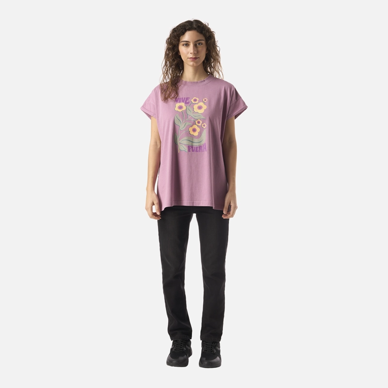 HAKA HONU POLERA MUJER GARZA LILA HAKA HONU