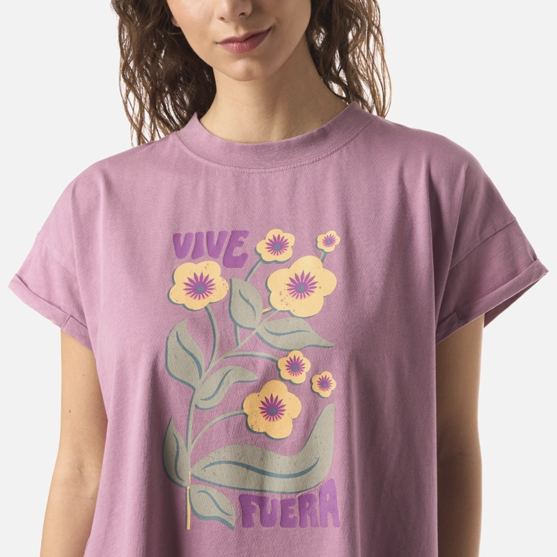 POLERA MUJER GARZA LILA HAKA HONU - 5