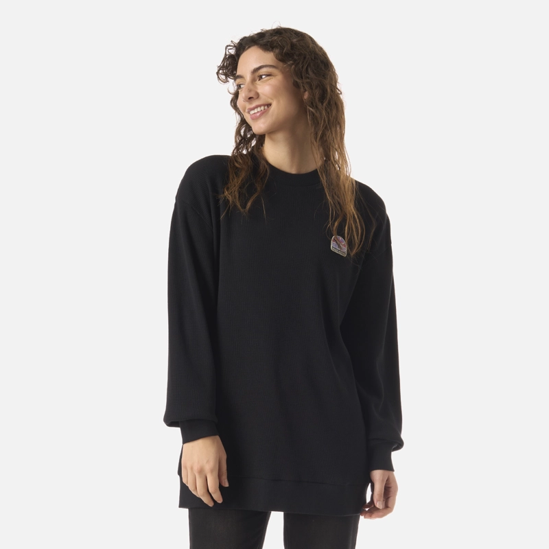 POLERON MUJER ECLIPSE NEGRO HAKA HONU - 1