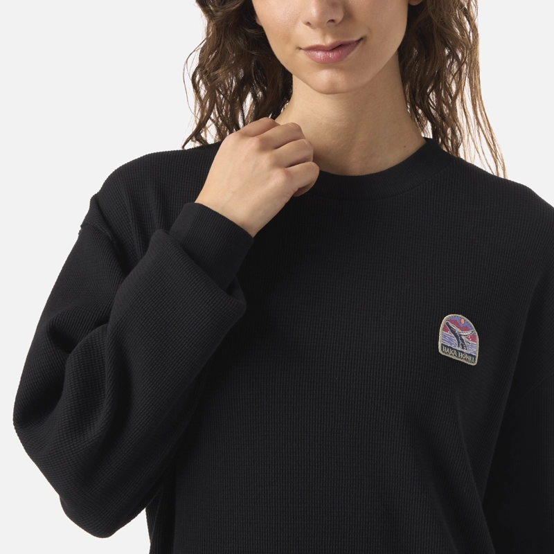 POLERON MUJER ECLIPSE NEGRO HAKA HONU - 4