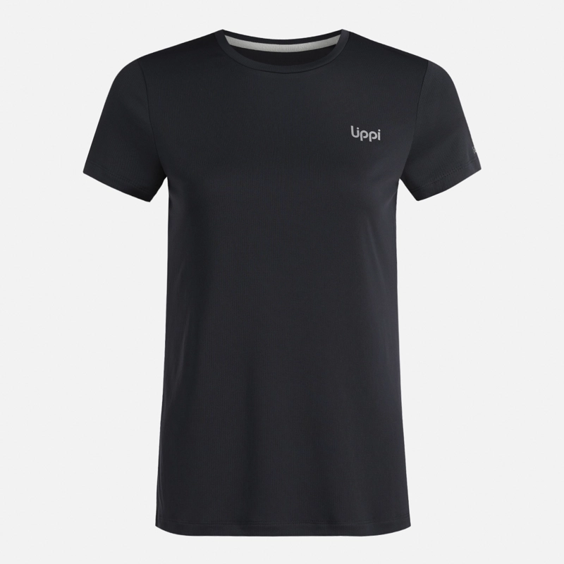 POLERA MUJER CORE Q-DRY T-SHIRT NEGRO LIPPI - 7