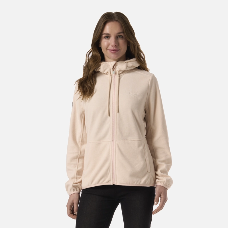 POLAR MUJER STRIPES NANO-F FULL ZIP HOODY DAMASCO LIPPI V26 - 1