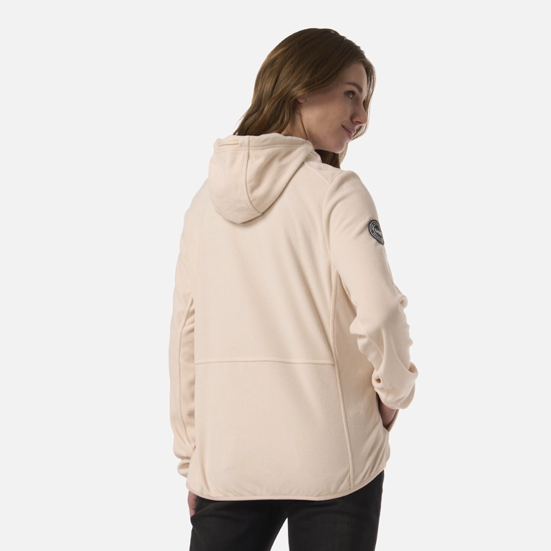 POLAR MUJER STRIPES NANO-F FULL ZIP HOODY DAMASCO LIPPI V26 - 3