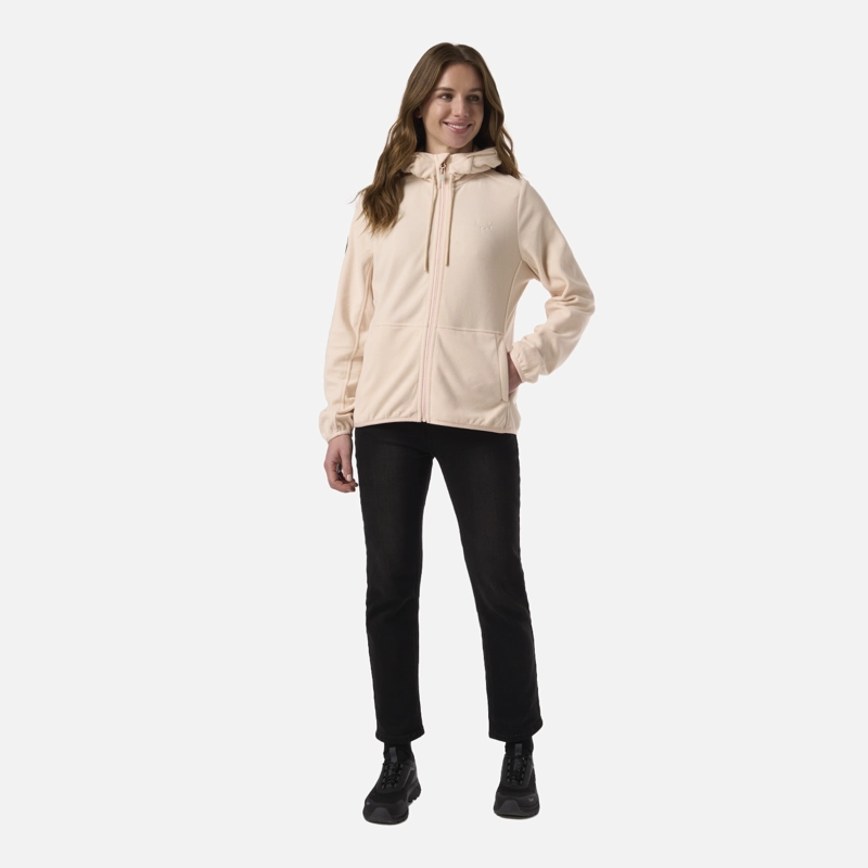 POLAR MUJER STRIPES NANO-F FULL ZIP HOODY DAMASCO LIPPI V26 - 6