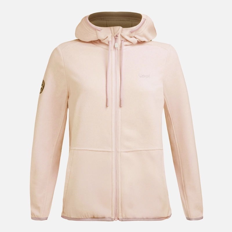 POLAR MUJER STRIPES NANO-F FULL ZIP HOODY DAMASCO LIPPI V26 - 7