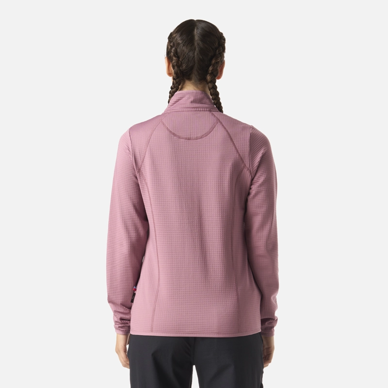 POLERON MUJER TAINA FULL ZIP LILA HAKA HONU - 3