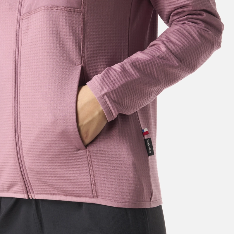 POLERON MUJER TAINA FULL ZIP LILA HAKA HONU - 5