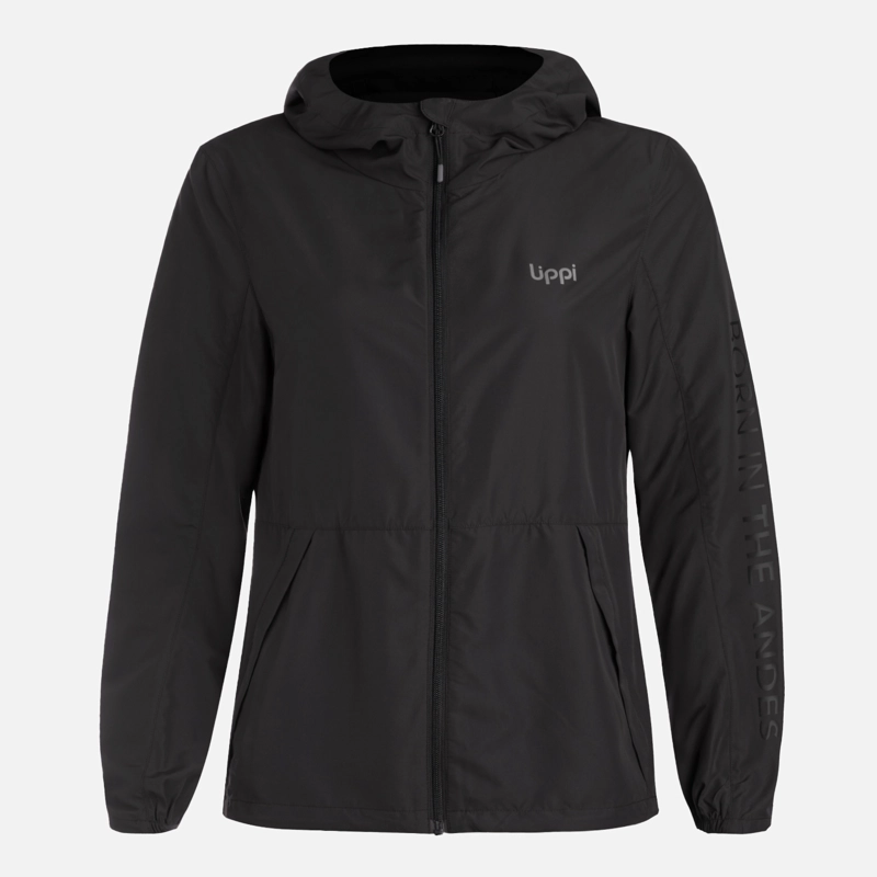 CHAQUETA MUJER NIGHTFALL WINDBREAKER HOODY JACKET NEGRO LIPPI - 8