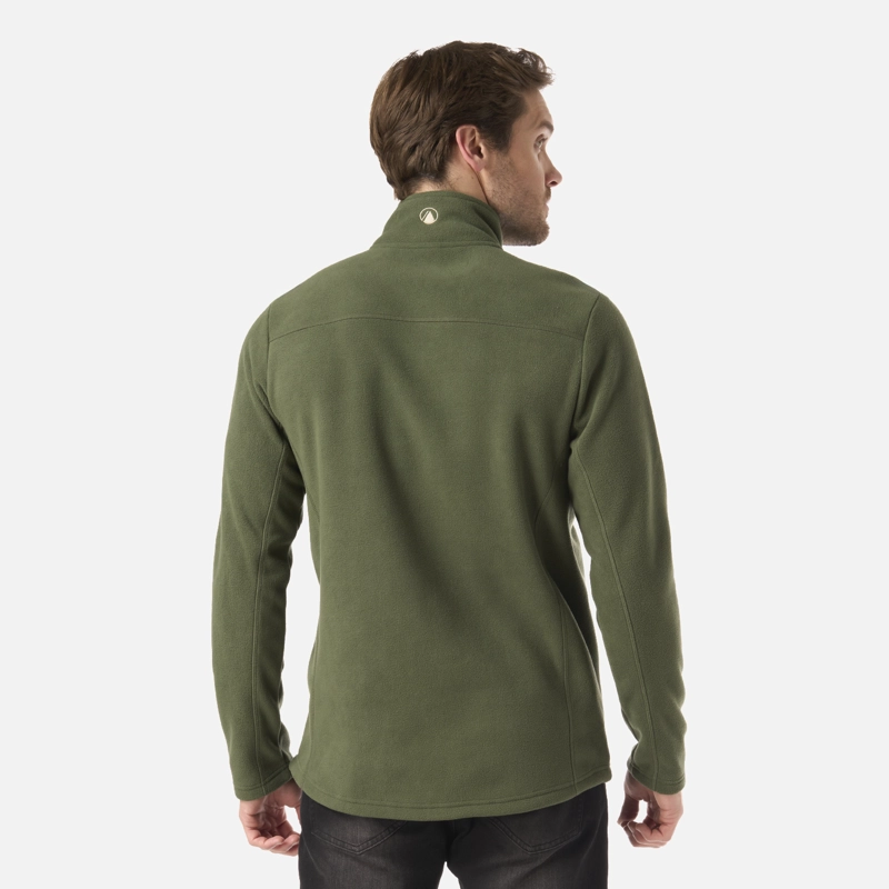 POLAR HOMBRE PAICAVI THERM-PRO 1/4 ZIP JACKET VERDE MUSGO LIPPI - 3